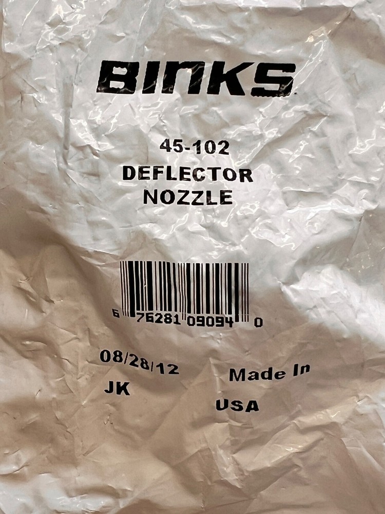 Binks Deflector Nozzle - Part No. 45-102