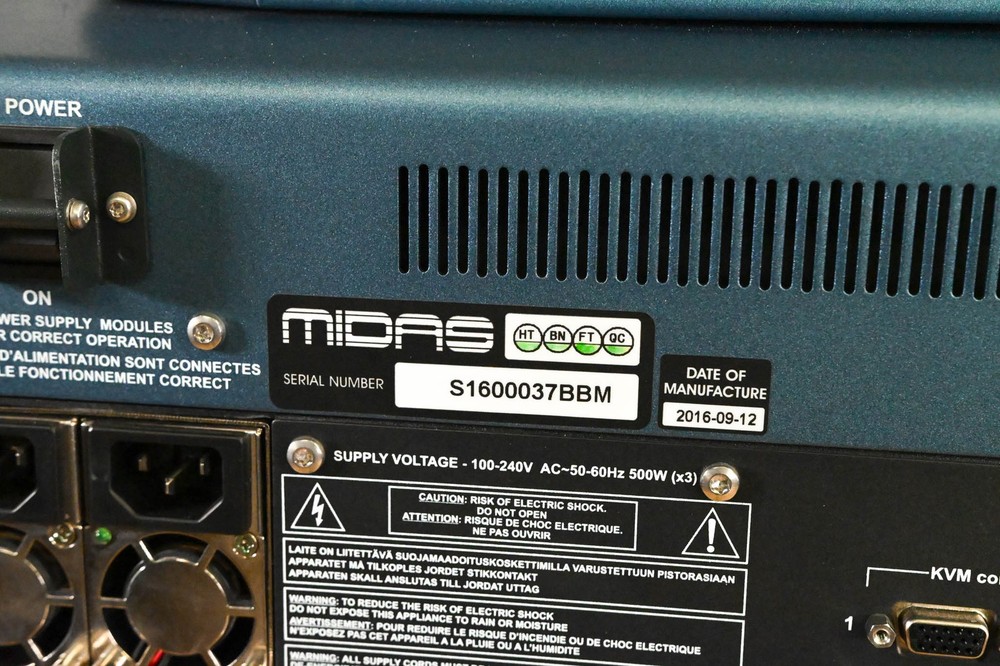 Midas PRO X Control Surface with Neutron High-Performance Audio System CG01ZPK