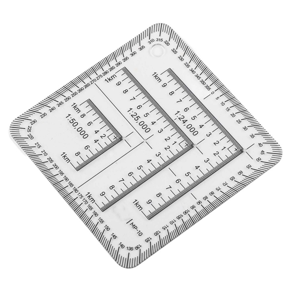 Easily Operable Geographic Coordinate Ruler for Engineers and Students