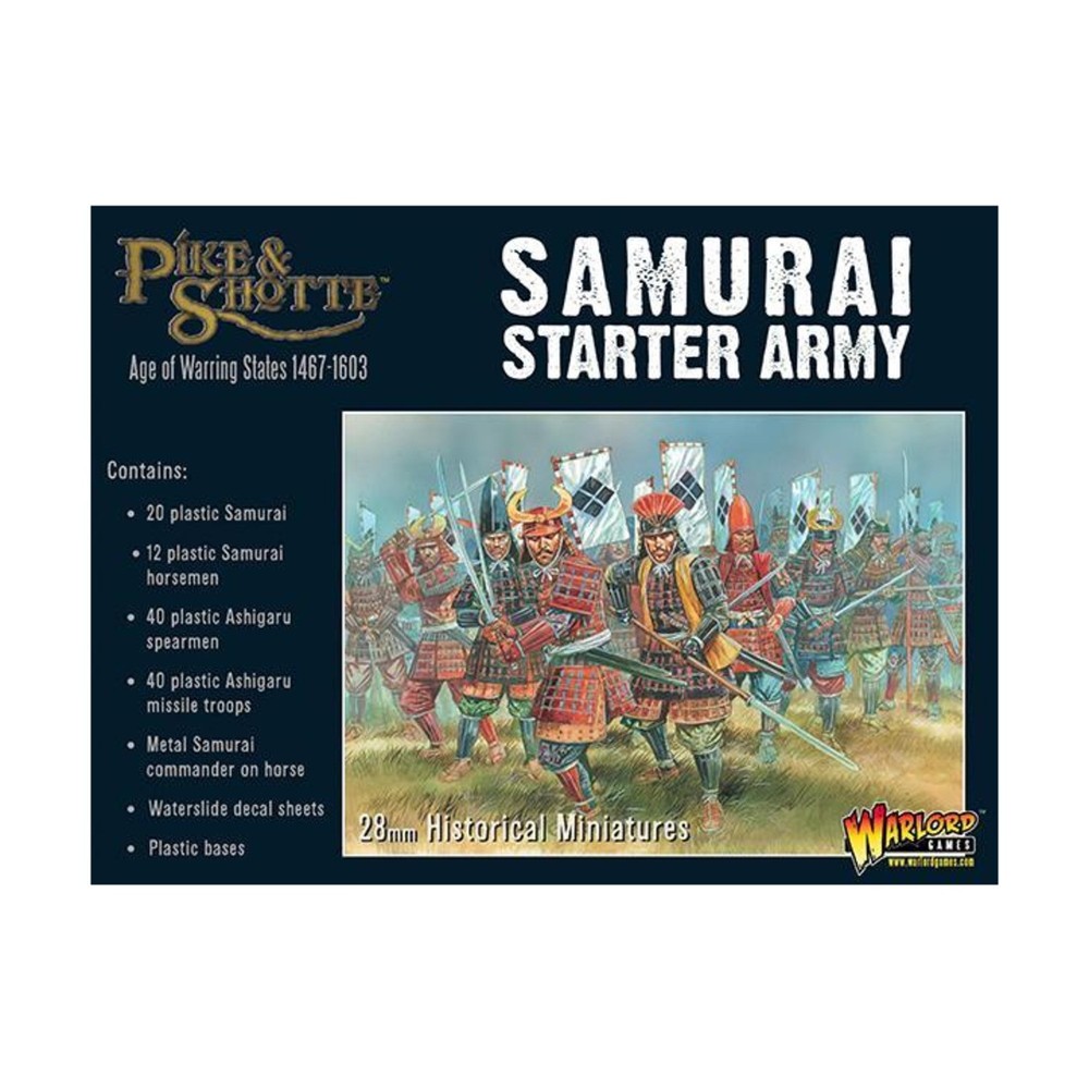 Warlord Games: Pike & Shotte Samurai Starter Army