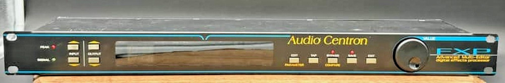 Audio Centron FXP Advanced Multi Editor Digital Effects Processor Works/Looks +