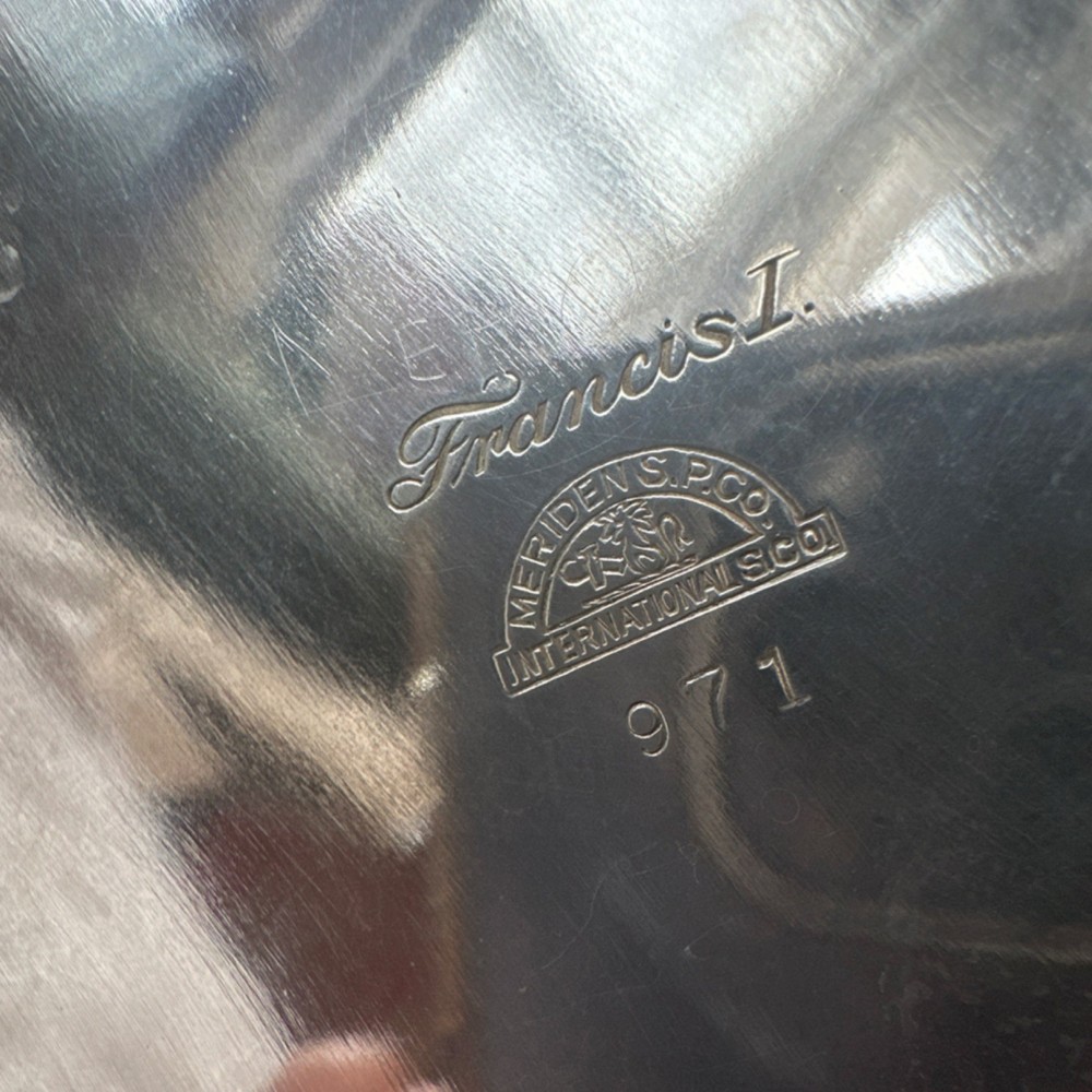 International Silver Francis I Silverplate Victorian Pitcher