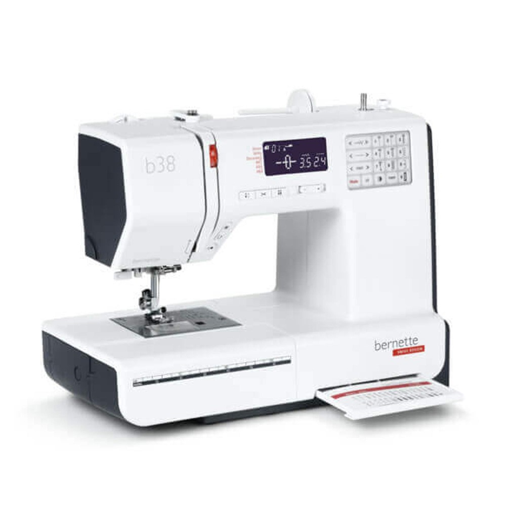 Bernette B38 Top End Computerized Sewing Machine Bundle w/ 8 Pressure Feet