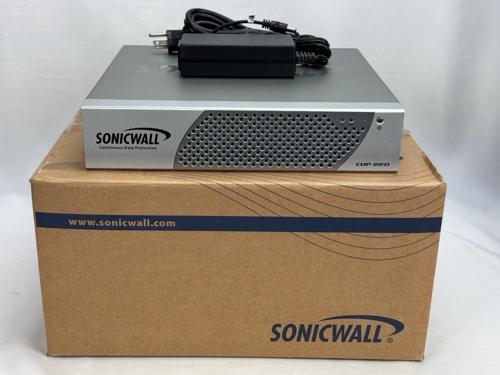 SonicWALL CDP-220 APL16-06B Continuous Data Protection Security Backup Unit