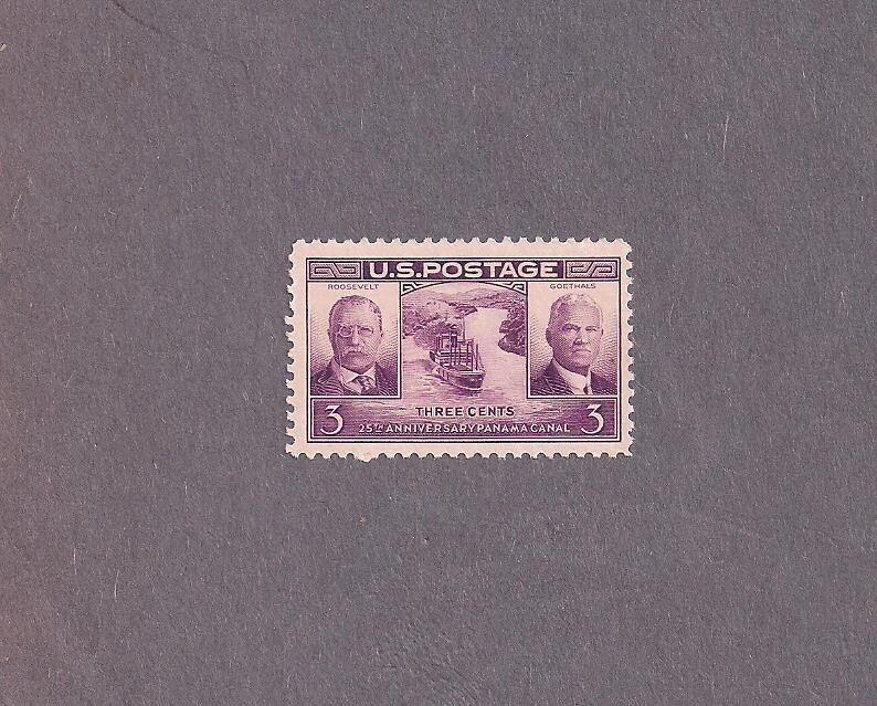 #856 Panama Canal mint NHOG