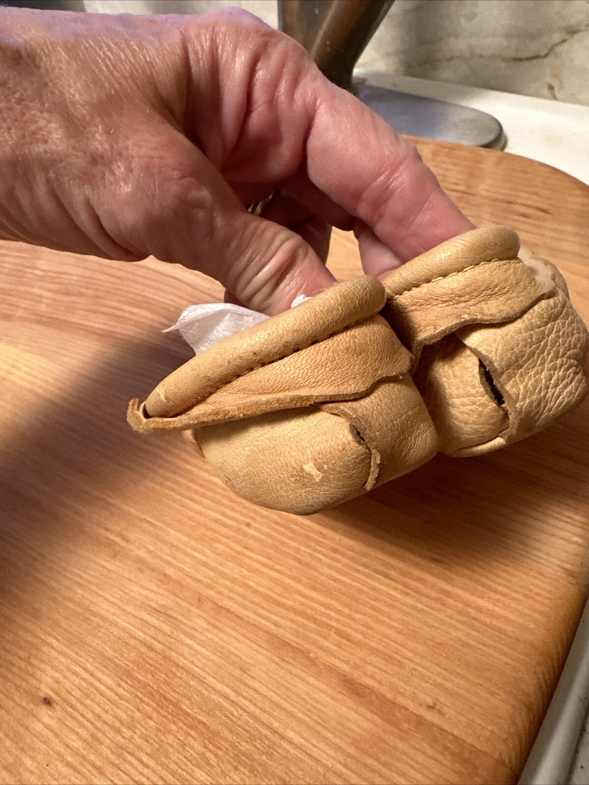 3 Pair Vintage Native Indian moccasins leather beads toddler Western Decor