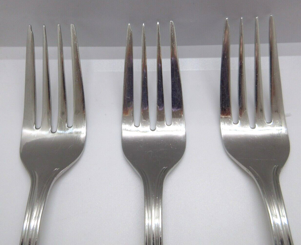 Retroneu HAMPTON SHELL *1 Salad Fork(s)* 6 3/8" Stainless 18/8 Flatware