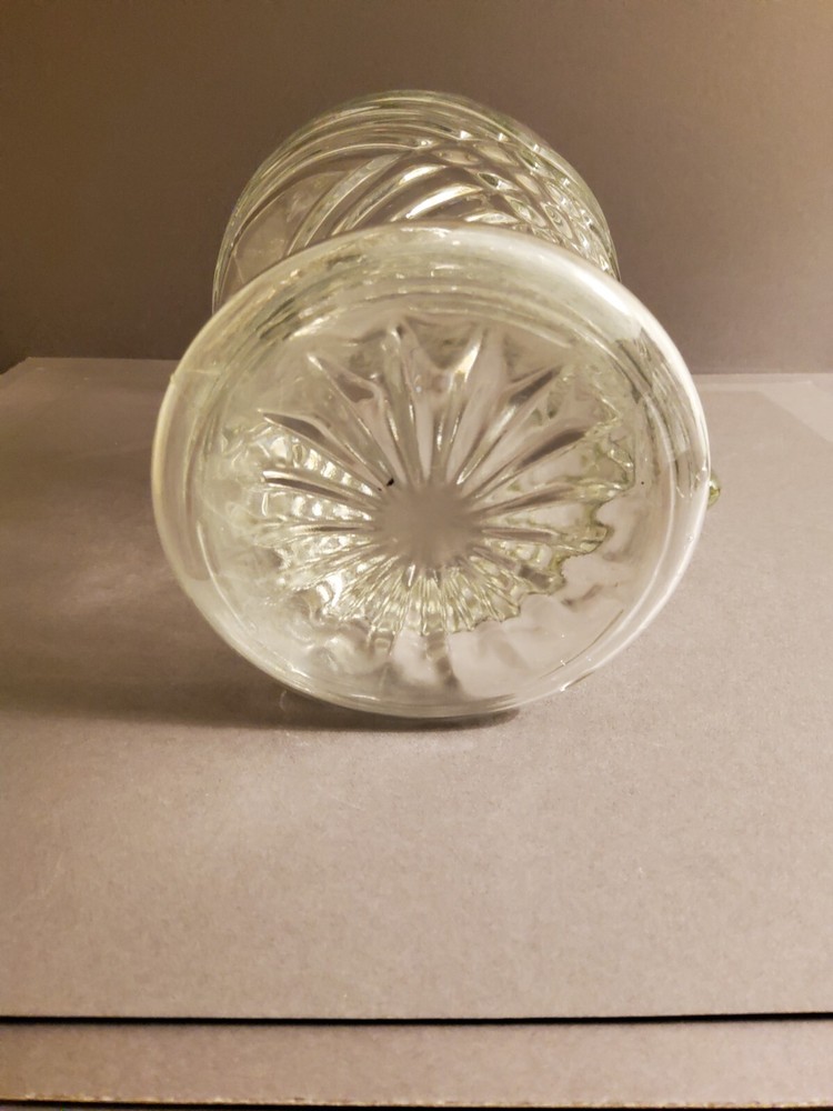 Pressed Glass Pineapple Pitcher