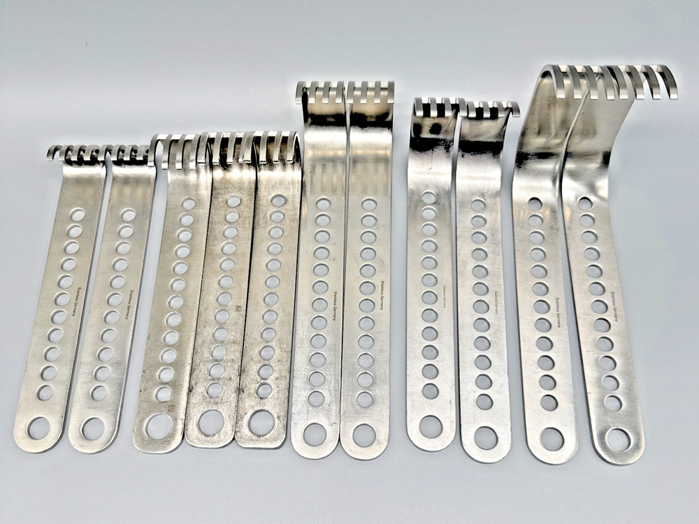 V. Mueller Charnley Retractor Initial Incision Orthopedic Blade Set