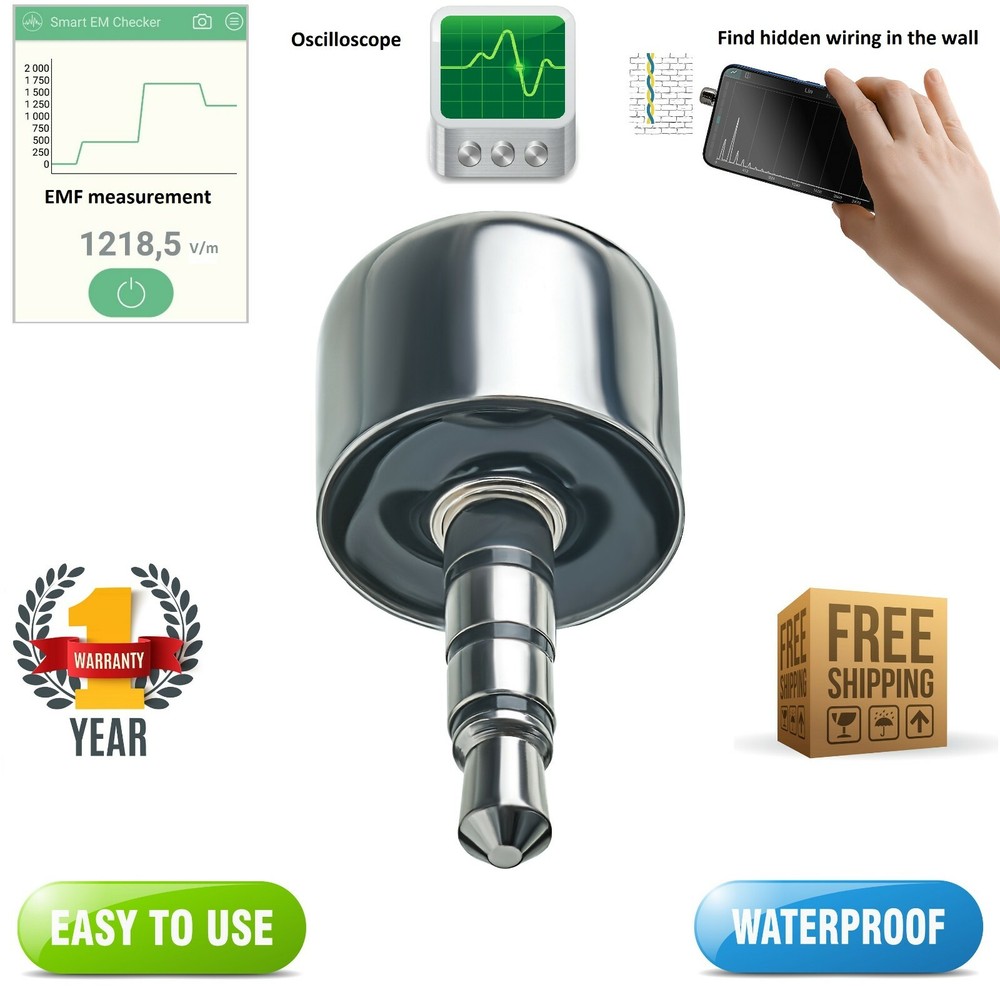 Wall Wire Finder EMF Meter Electromagnetic Radiation Detector for iOS ANDROID
