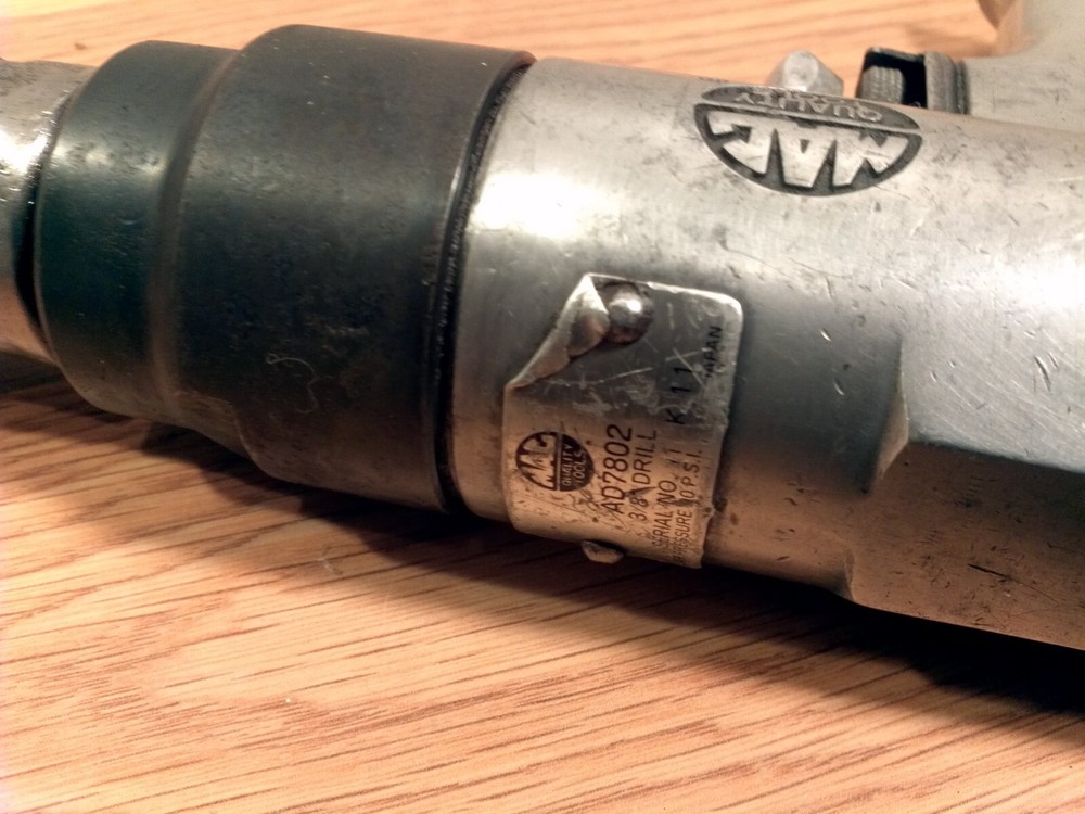 Mac Tools AD7802 Air Drill, 3/8" Japan