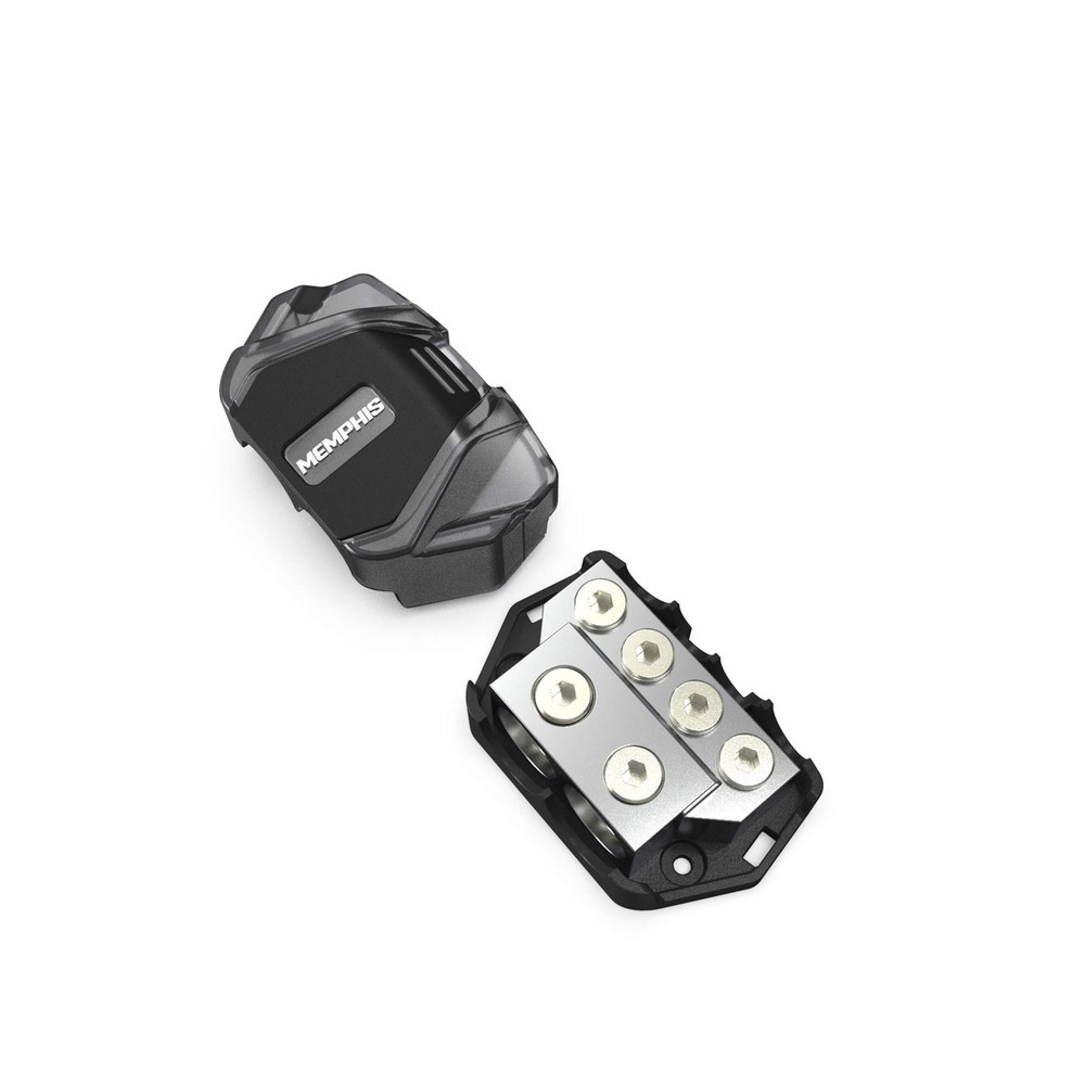 Memphis Audio DBLOCK Distribution Block With 3-0G Inputs, 4-4G Outputs