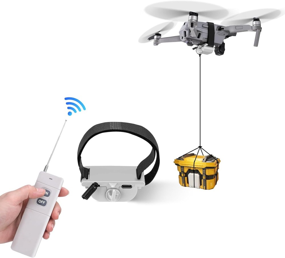 Universal Drone Airdrop System Compatible with