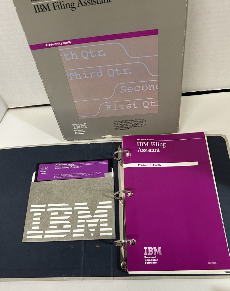 IBM Fiiing Assistant Vrs 1.0 Manual & Software