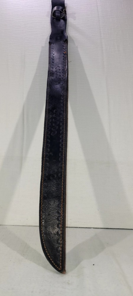 Sword replacment Leather Sheath 24" Long real leather ⭐️⭐️⭐️⭐️⭐️