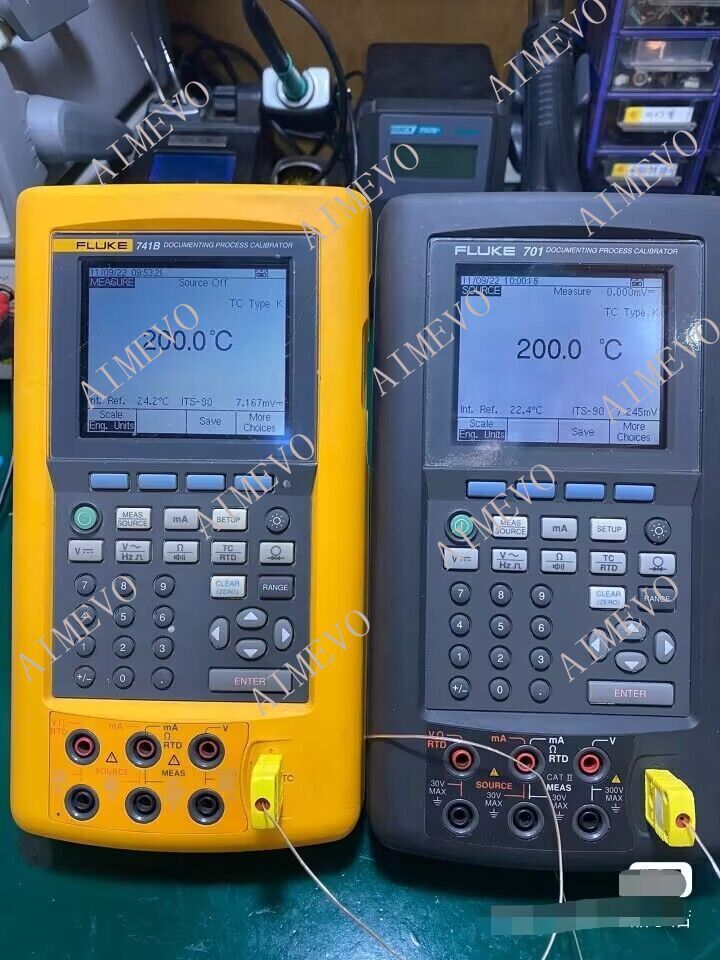 Fluke 741B Documenting Process Calibrator Excellent Conditions
