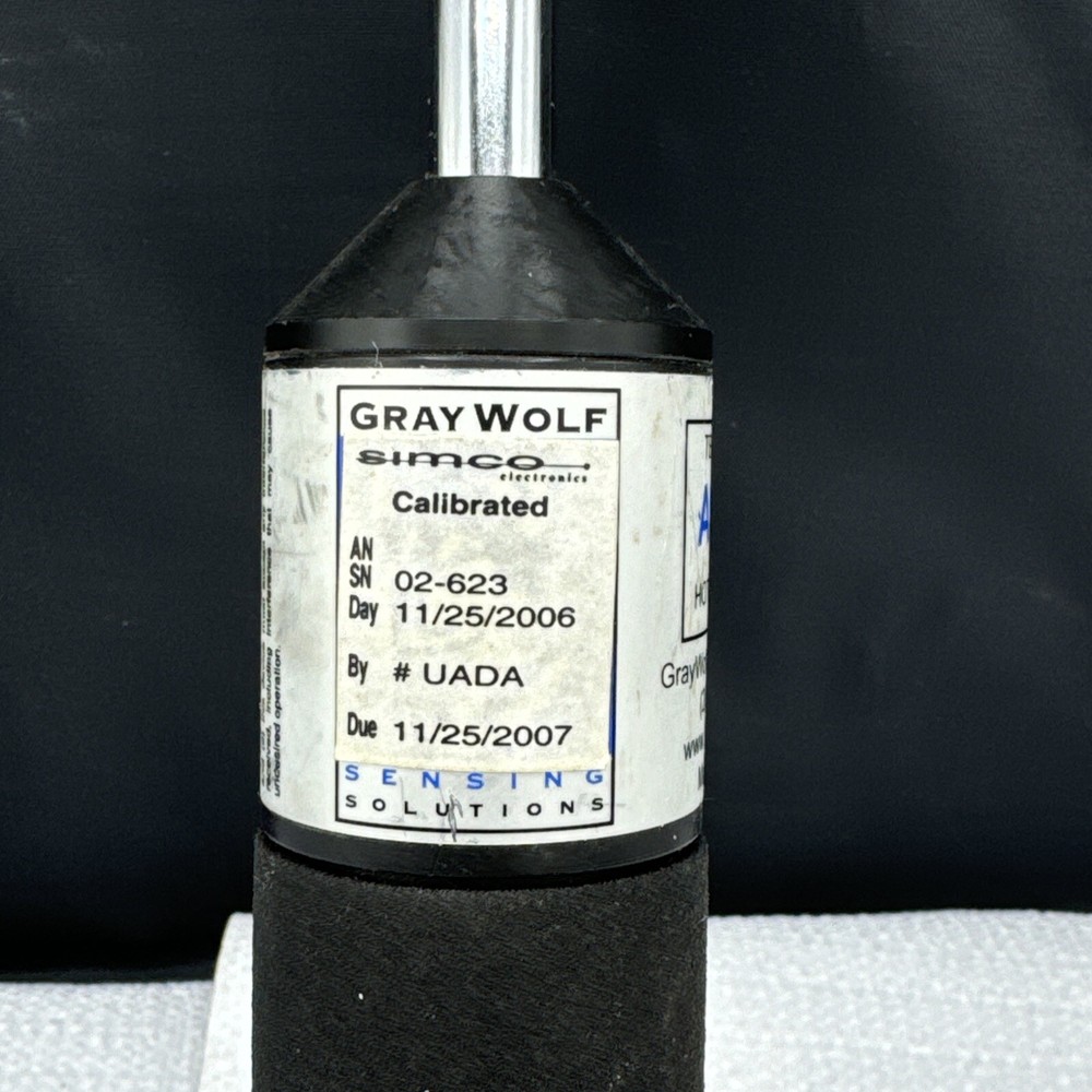 Gray Wolf Telescoping AS-201 Hotwire Probe Airspeed Temperature Volume Flow