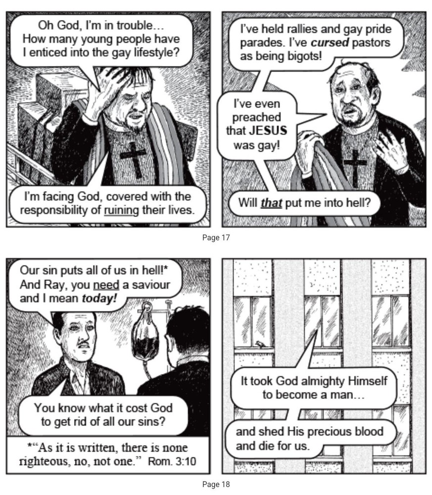 ONE WAY! | JACK T CHICK | BASIC GOSPEL BIBLE TRACK | BASIC GOSPEL