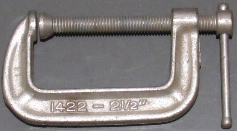 ADJUSTABLE, 2-1/2" C-CLAMP, #1422