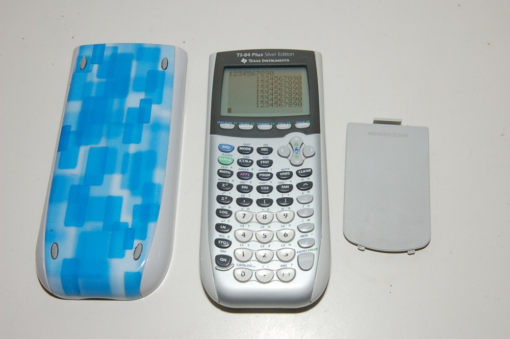 Texas Instruments TI-84+ Plus Silver Edition Graphing Calculator  (M)