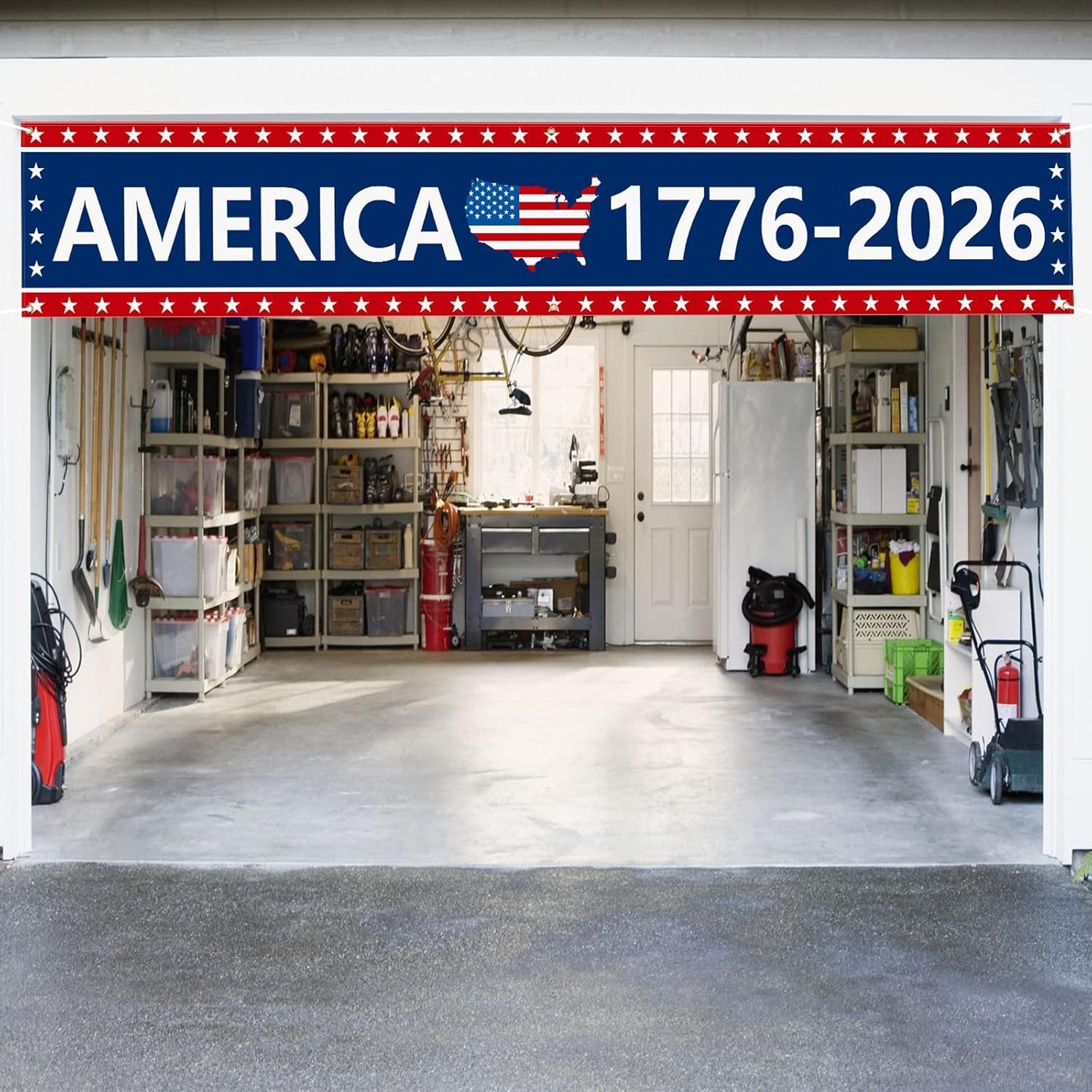 250th Anniversary Banner 120" x 20" America 1776-2026 USA 250 Years Birt