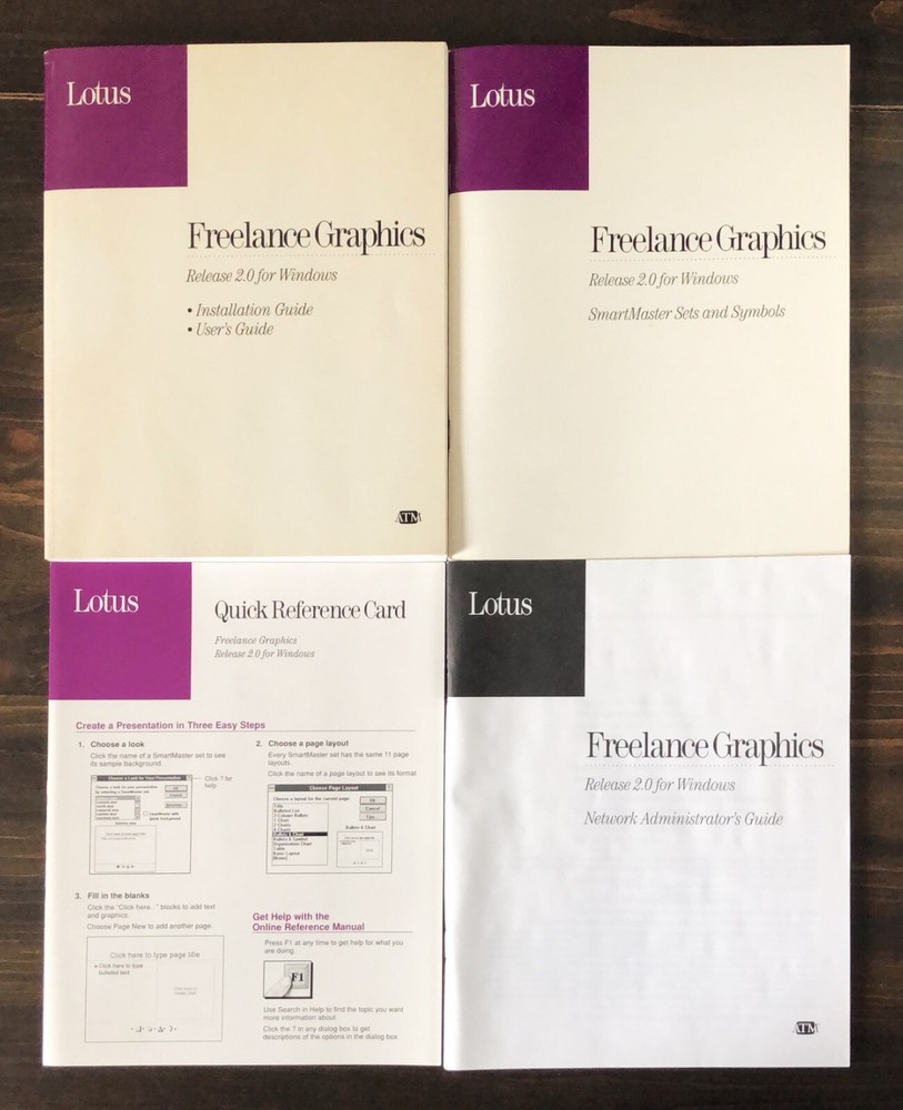 Lotus Development - Lotus Freelance Graphics for Windows Release 2.0