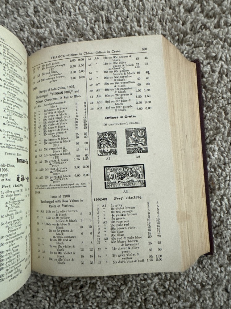 Scott Standard Postage STAMP CATALOG The 1927 Edition -- WHOLE WORLD