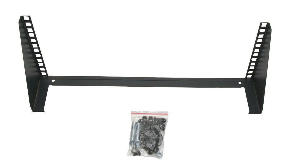 4U 19" Vertical Wall Mount Wall Mountable Server Nework Rack w/ Hardware