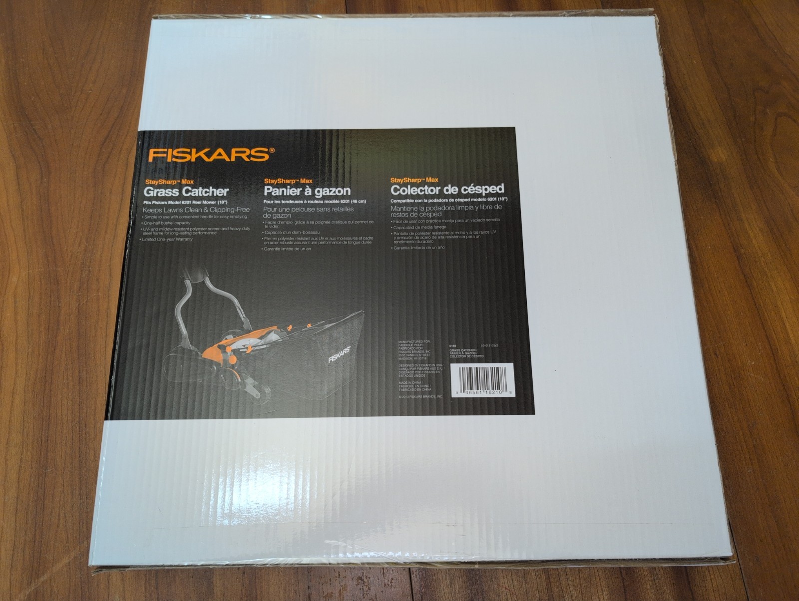 Fiskars Stay Sharp Max/Momentum #6180 Grass Catcher *Fits Model 6201 18” Mower