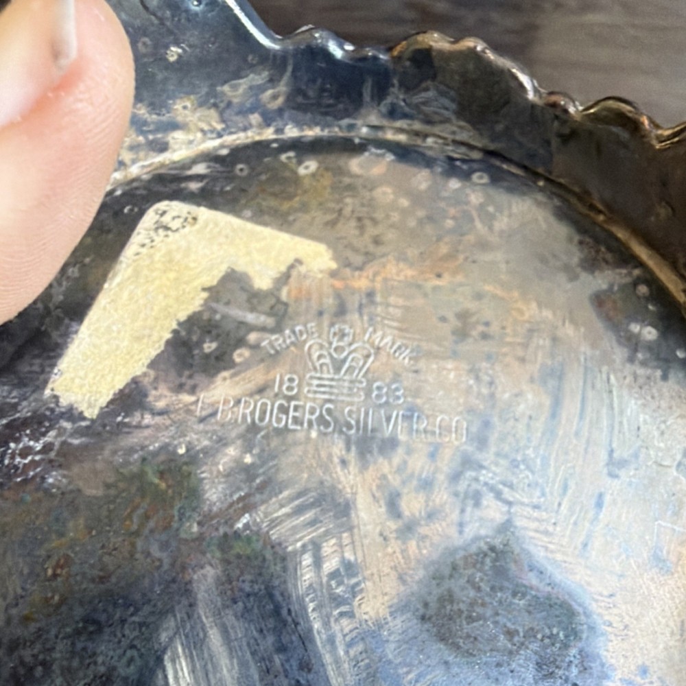 F.B. Rogers Silver Co Silverplate Water Pitcher Post-1940 Elegant Tableware