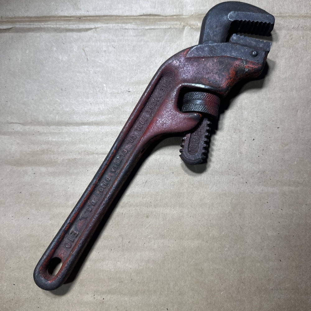 RIDGID E10 Offset Pipe Wrench U.S.A. MADE TOOL, E-10 *FREE SHIPPING *.