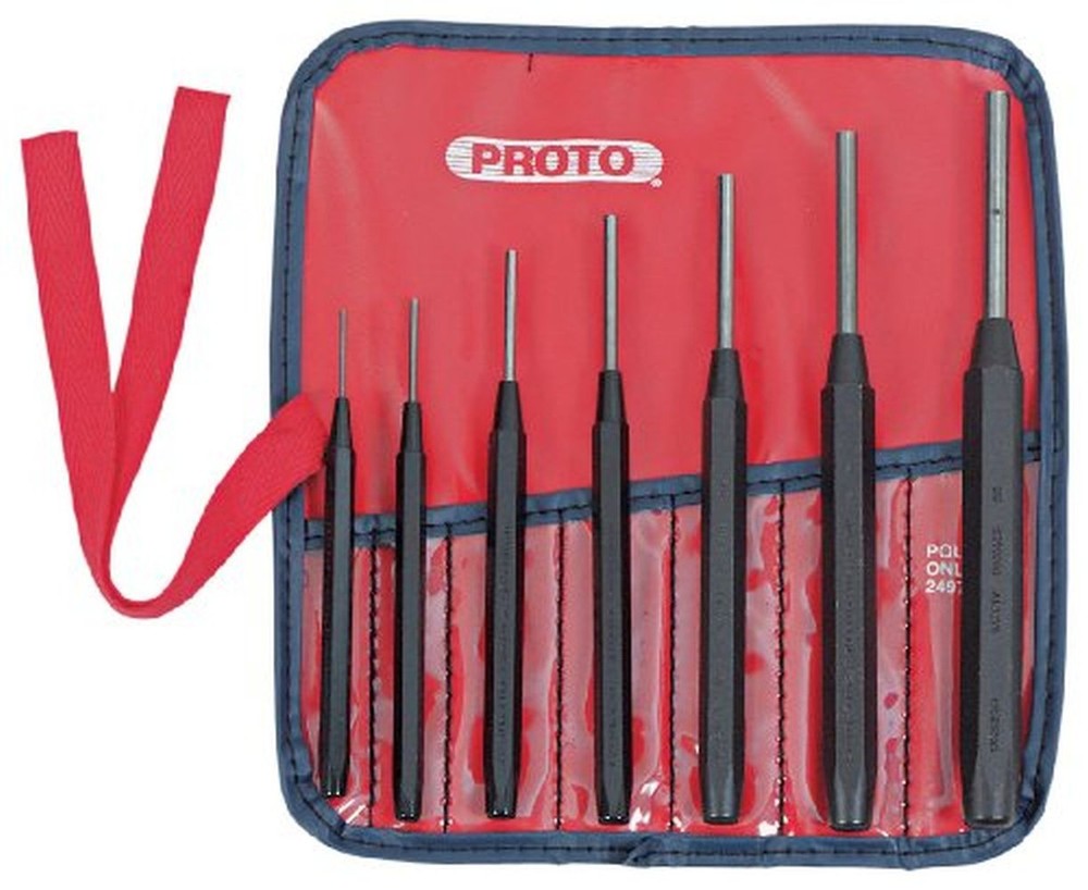 Stanley Proto J47A Pin Punch Set, 7PC