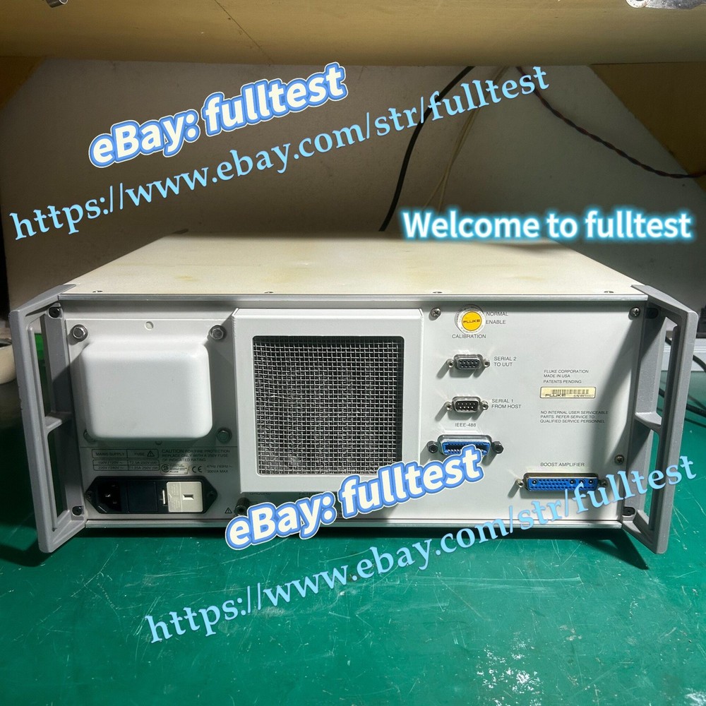 1PCS FLUKE, 5500A Multi functional Multi product Calibration Instrument-fulltest