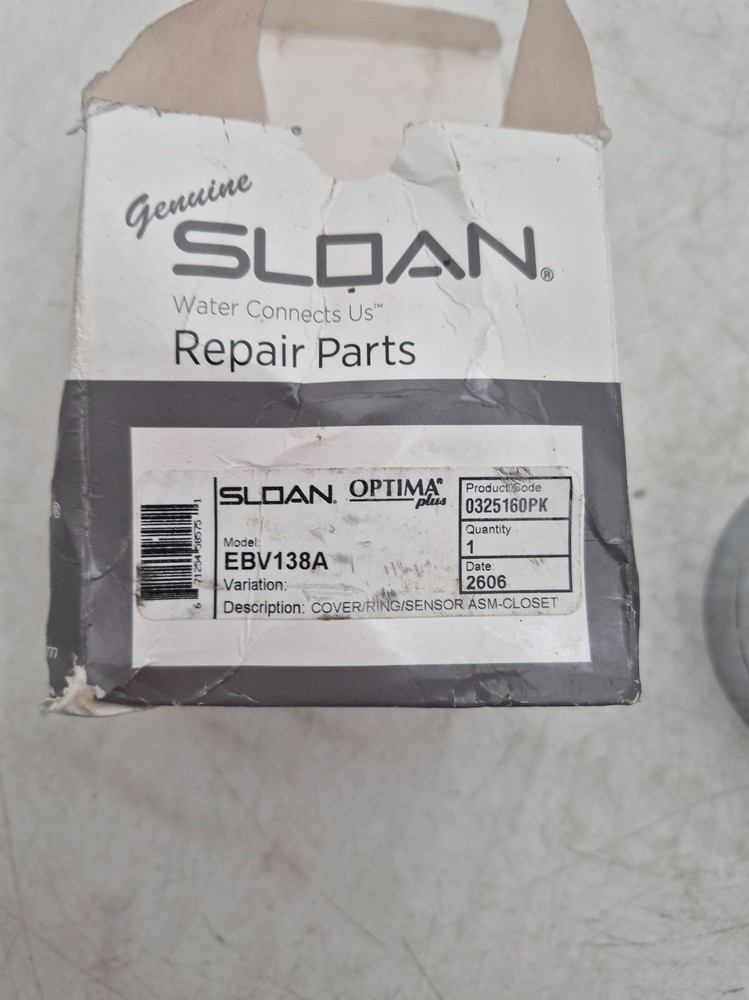SLOAN EBV138A Sensor Assembly, Sloan 3EPX6 Electronic Flushometer NEW
