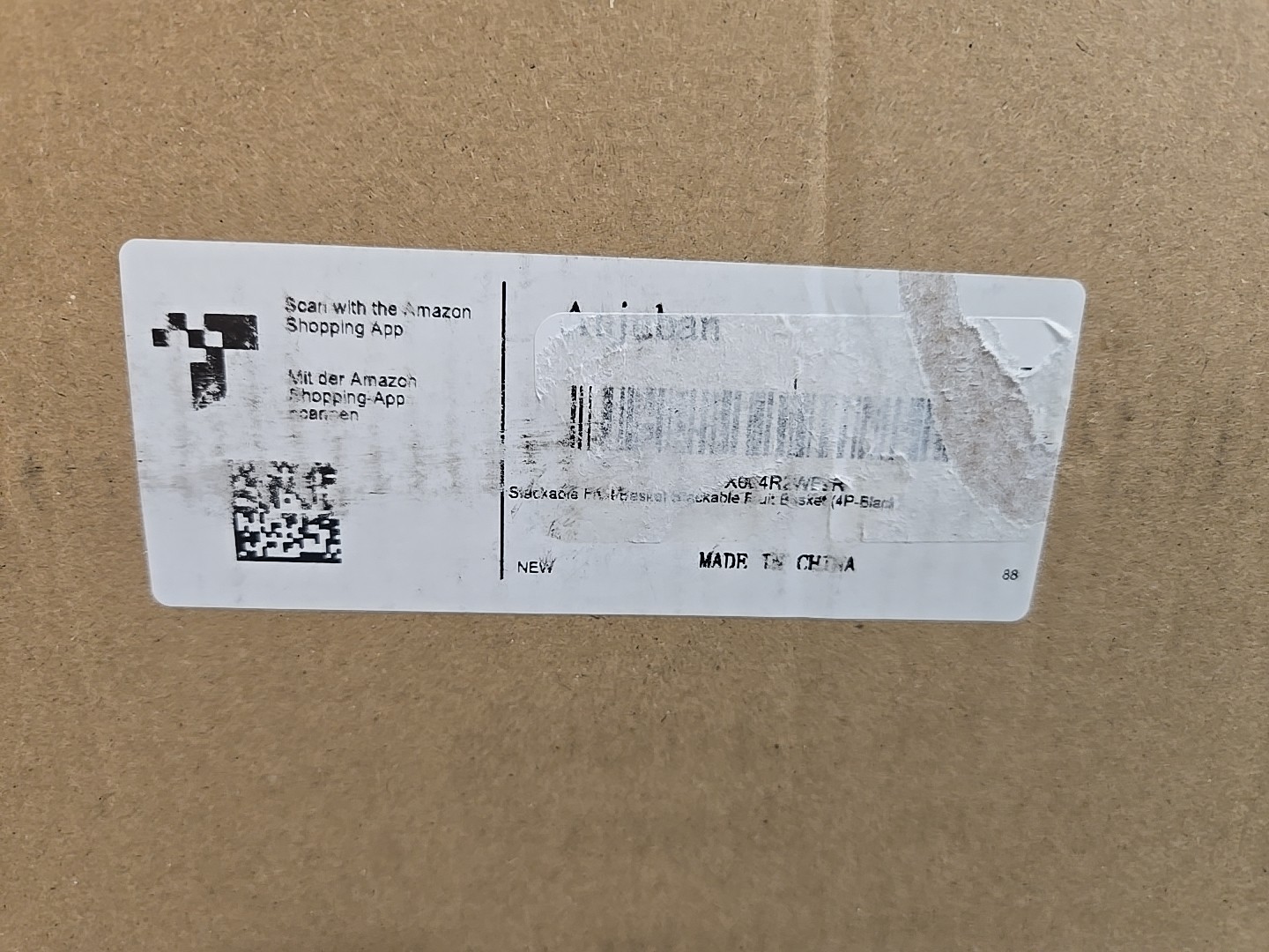 4 Pack Enhanced Leak-Proof Bottom Stackable Wire Baskets, Pantry Organizers and