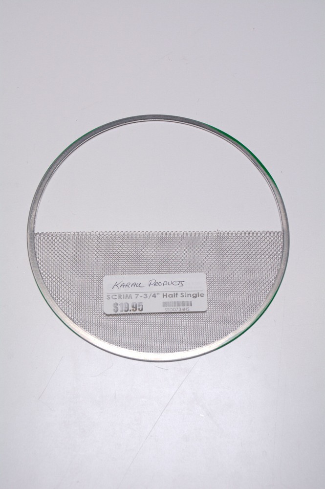 Arri, Mole, Etc. 7 3/4" half double wire scrim