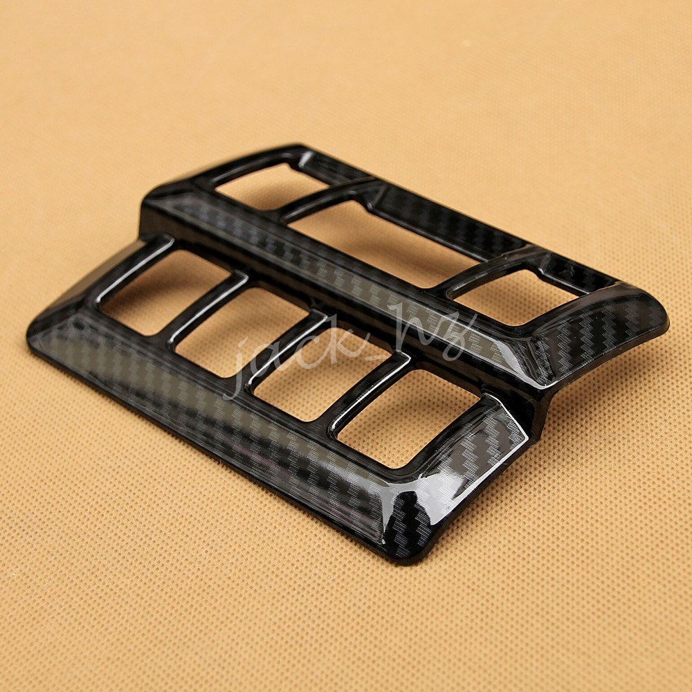 For Subaru Impreza XV Carbon Fiber Interior Dashboard Switch Trims Accessories