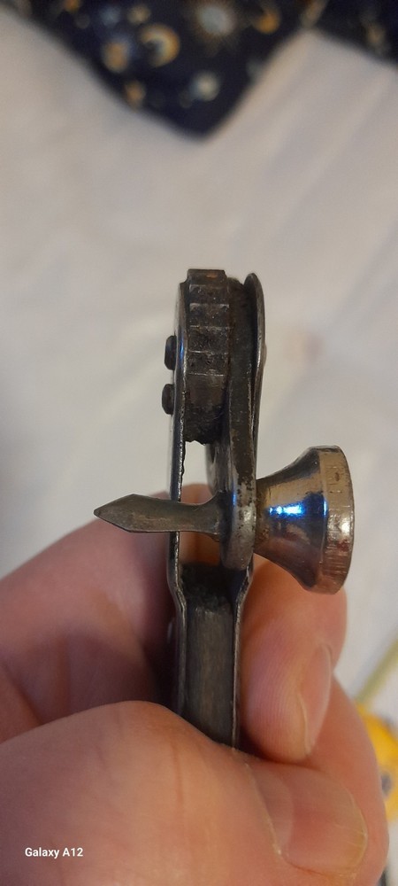 Vtg WWII German Tin Opener Troop Can Opener Sieger second world war II relics