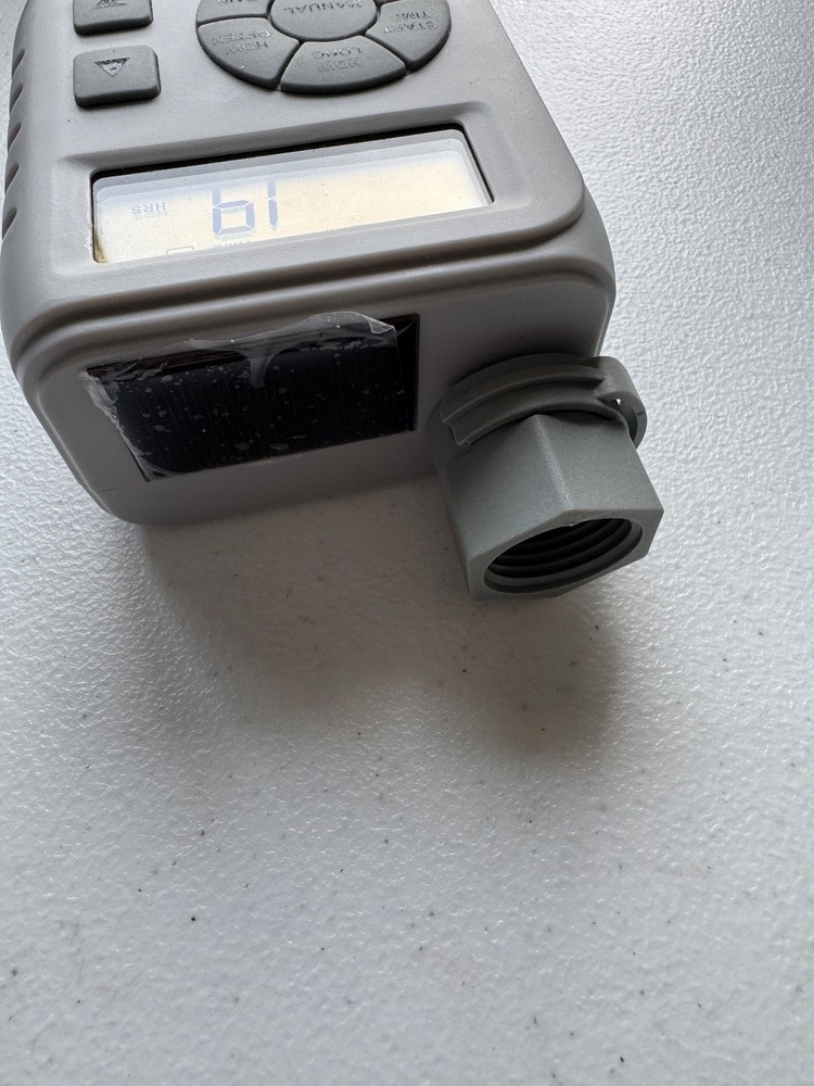 Sprinkler Timer Programmable Irrigation Water Timer for Garden Hose Solar NEW