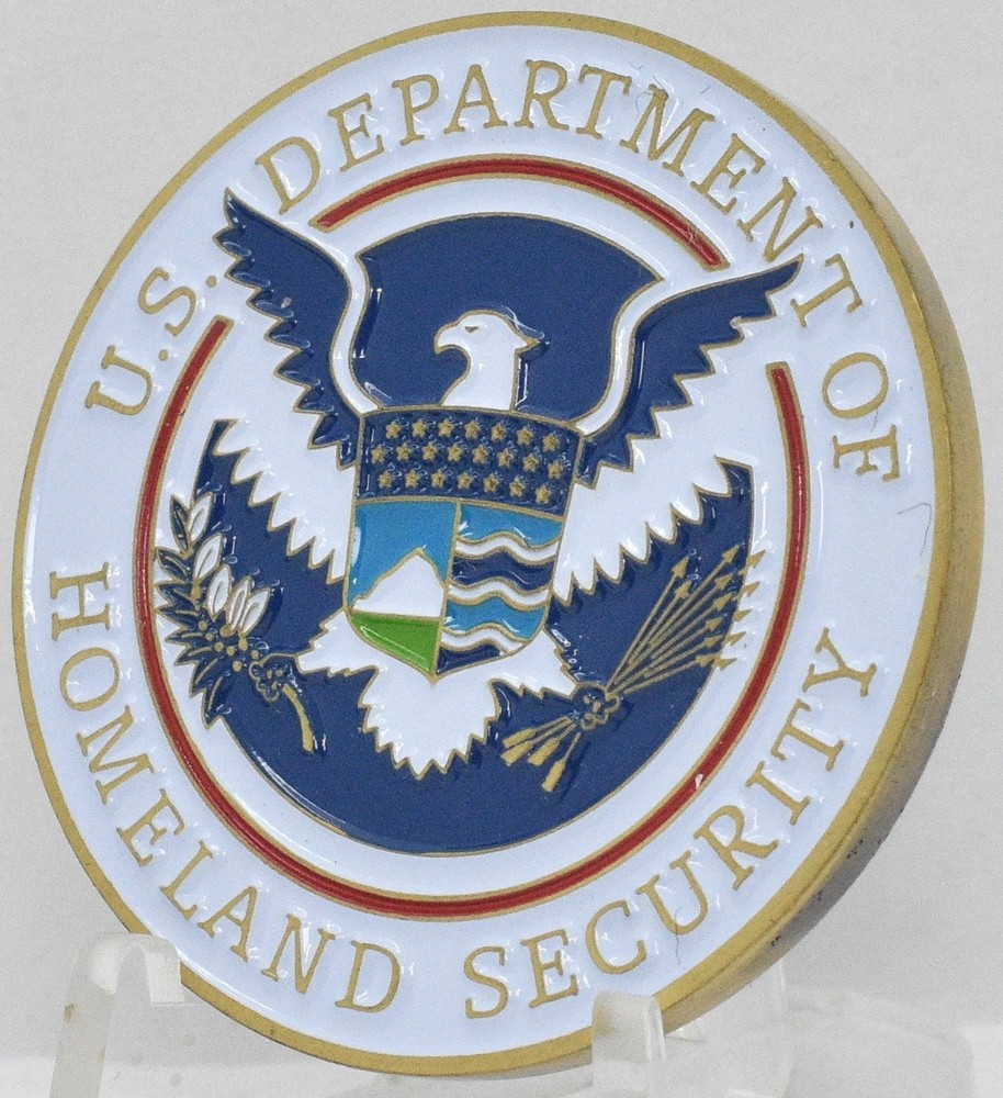 ICE Immigration Customs Enforcement Challenge Coin