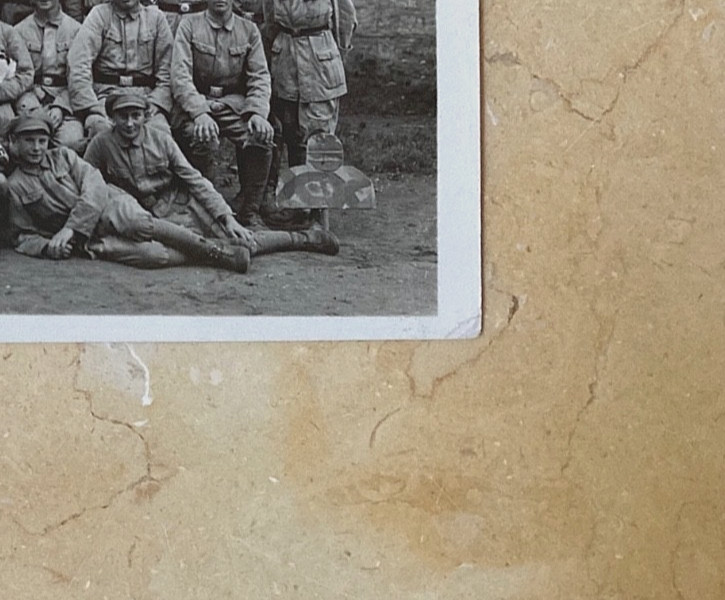 RARE! POST WW1 GERMAN STORM DIVISION 1922 PHOTO POSTCARD RPPC