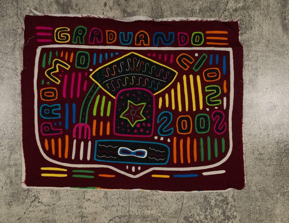 Traditional Multi-Color School Graduation Mola