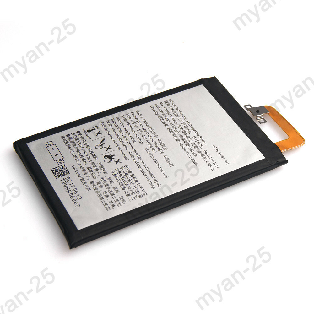 For Blackberry KeyOne BBB100-1 Replacement Battery BAT-63108-003 Tools