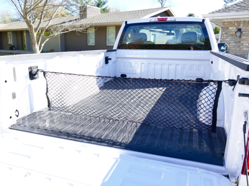 Rear Trunk Envelope Style Cargo Net for CHEVY SILVERADO GMC SIERRA 1999-2012 New