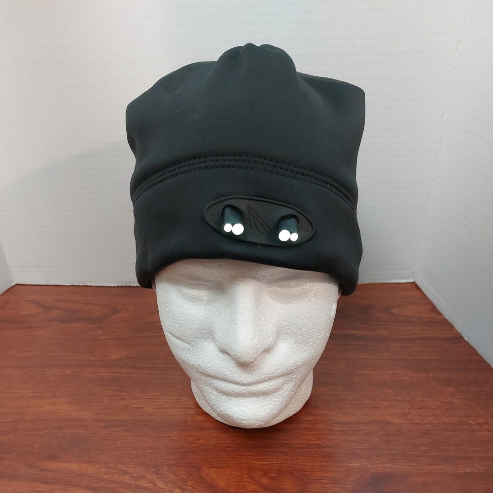 PowerCap Lighted Headlight Beanie Hat Cap Headlamp Beanie