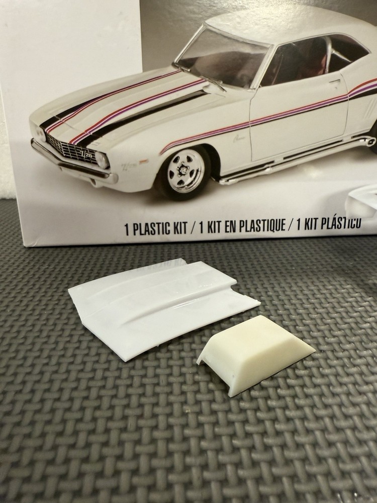 1:25 Grumpy Style 69 Camaro Scoop. Two pack.