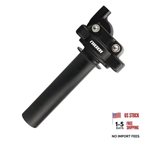 22mm Throttle Motorcycle Throttle Handle Black