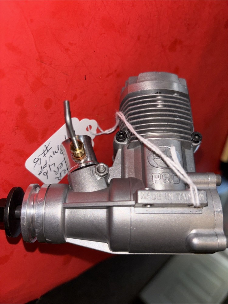 THUNDER TIGER PRO 46 STUNT ENGINE & T-MUFFLER COMPLETE NICE #8