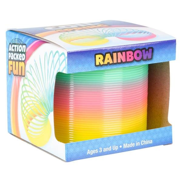 Rhode Island Novelty - RAINBOW COIL SPRING (3 inch) - New