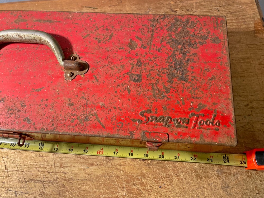Vintage Snap-On Tool Box for Socket Set KRA 280 Date Code 72